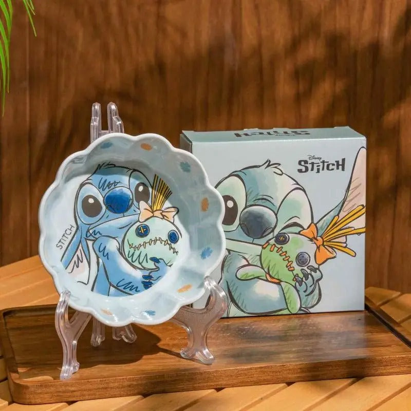 Stitch Themed Ceramic Dish set