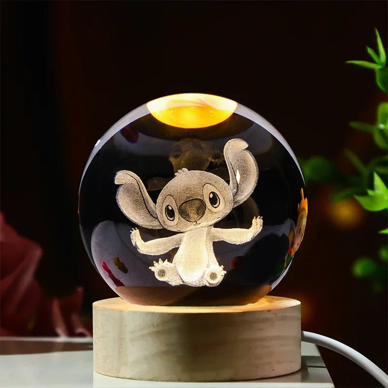 Stitch Themed Crystal ball