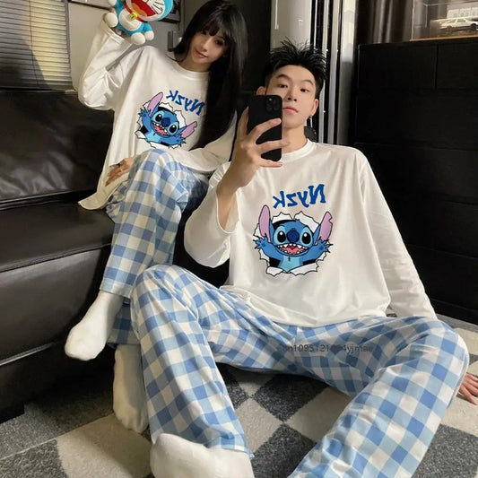 Stitch Themed Pajama Full sleeve + pants