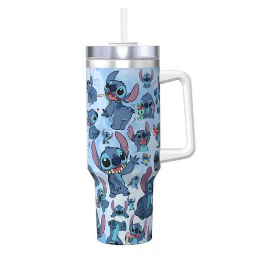 Stitch Themed Flask