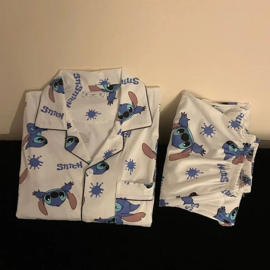 Stitch Themed Pajamas short sleeve + short